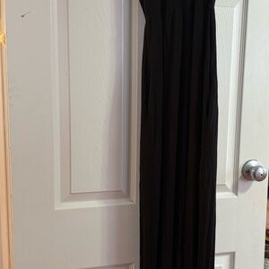 Vanilla Bay Classic Black Maxi Dress